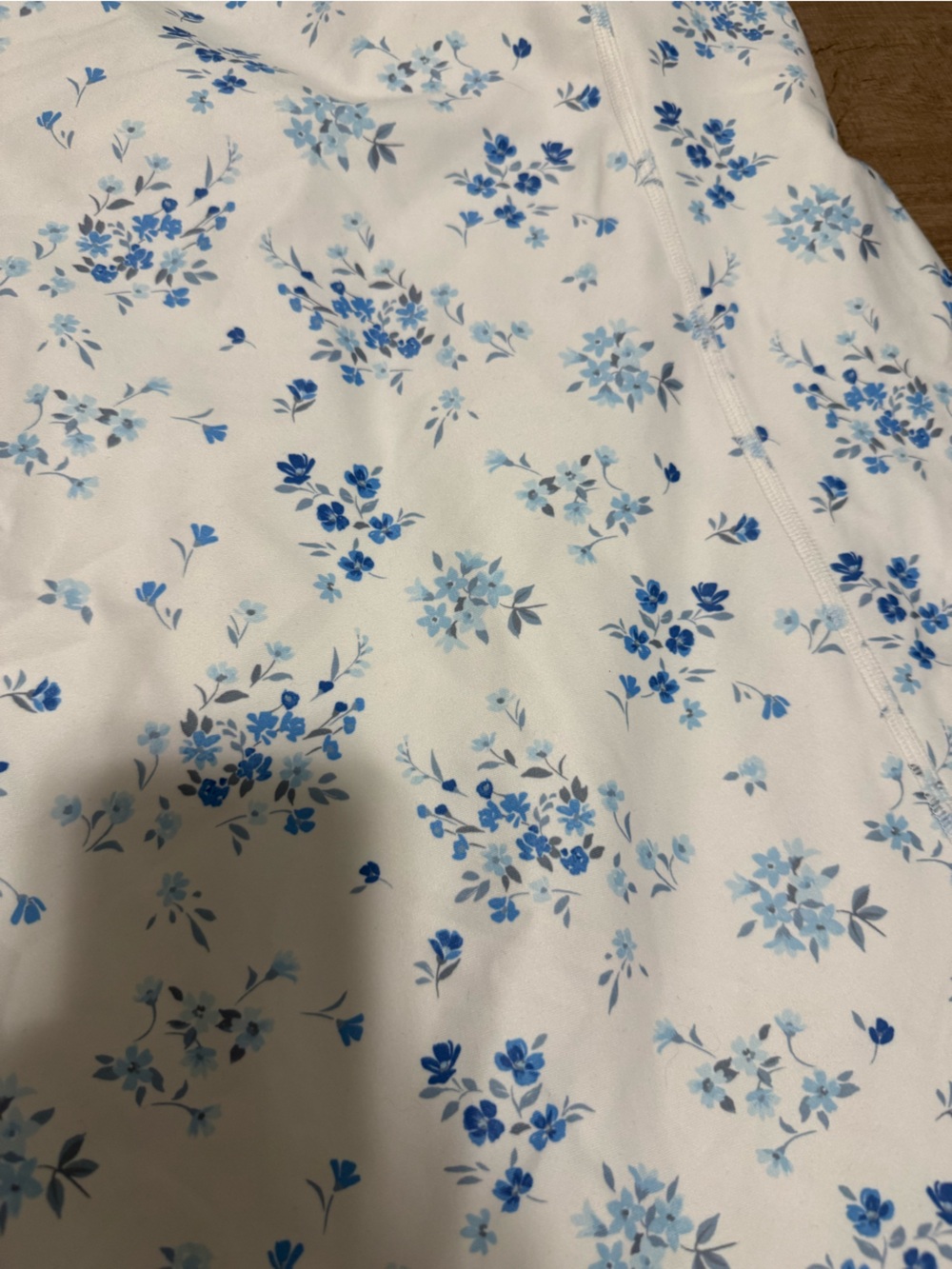NWT Gilly Hicks White and Blue Floral Athletic Dress - Picture 2 of 7